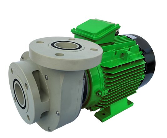 centrifugal pump with mechanical seal, normal suction